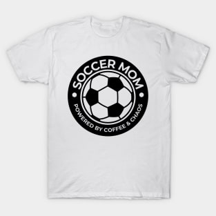 Soccer Mom - Coffee and Chaos T-Shirt